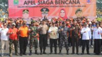 Kasdim 0833 hadiri apel siaga bencana Hidrometeorologi di Balai Kota Malang. (ist) - Kasdim 0833 Hadiri Apel Siaga Bencana Hidrometeorologi di Balai Kota Malang