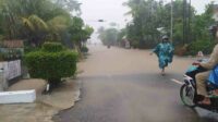 Diguyur Hujan Seharian, Desa Sitiarjo Sumawe Dilanda Banjir