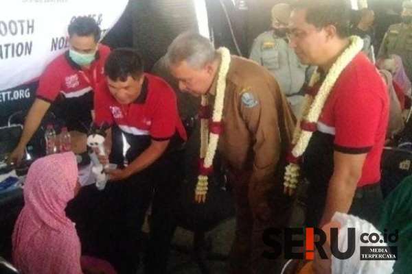 Kegiatan tersebutkan berlangsung mulai 5 - 8 November 2024, bekerjasama dengan John Fawcett Foundation (JFF). (Seru.co.id/aza) - Ratusan Warga Situbondo Mendapat Pelayanan Kesehatan Mata dan Operasi Katarak Gratis