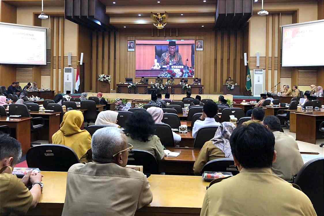 Pemkab dan DPRD Kabupaten Malang Rapat Paripurna Kesepakatan Perda dan Persetujuan APBD
