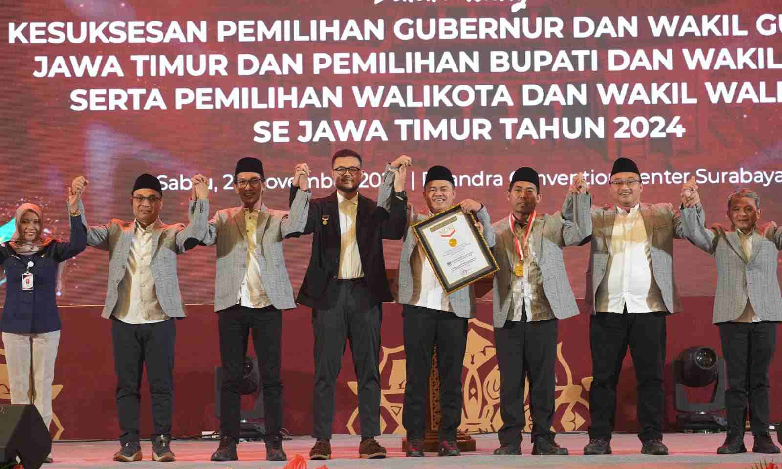 Jelang Pilkada Serentak 2024, KPU Jatim Gelar Doa Bersama Lintas Agama