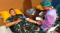 Peduli terhadap Sesama, Kodim 0833/Kota Malang Aksi Donor Darah