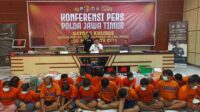Dukung Program Asta Cita Presiden, Polda Jatim Bongkar TPPO Amankan 41 Tersangka