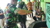 Hormati Jasa Pahlawan, Koramil Kedungkandang Tabur Bunga di Sumur Maut SDN Madyopuro 01