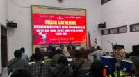 Media Gathering persiapan Debat Publik Ketiga Pilkada Jember. (Seru.co.id/amb) - KPU Perketat Keamanan Jelang Debat Publik Ketiga Pilkada Jember 2024