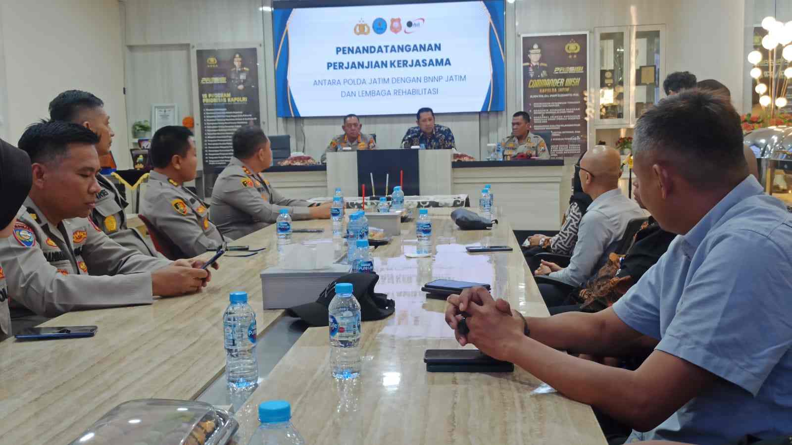 Komitmen Pencegahan Penyalahgunaan Narkoba, Dit Narkoba, BNNP dan Lembaga Rehab Jalin Kerja Sama