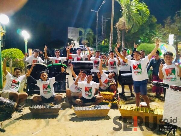 Terbukti Rawat Seni Budaya, Paguyuban Musik Tongtong Puser Angin Deklarasi Menangkan Paslon FAHAM