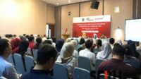 Pembukaan pelatihan aspek perpajakan dan ekspor pada pelaku industri hasil tembakau (IHT), di Hotel Grand Miami, Kepanjen. (wul) - Disperindag Gelar Pelatihan Aspek Perpajakan dan Ekspor untuk 130 Pelaku IHT