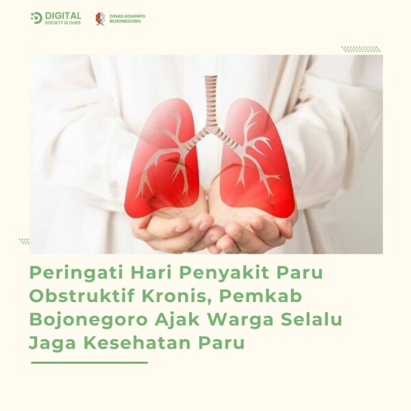 Pemkab Bojonegoro Ajak Warga Selalu Jaga Kesehatan Paru