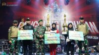 Pemkab dan Kodim 0813 Bojonegoro Sukses Menggelar Lomba Kreasi Baris Berbaris