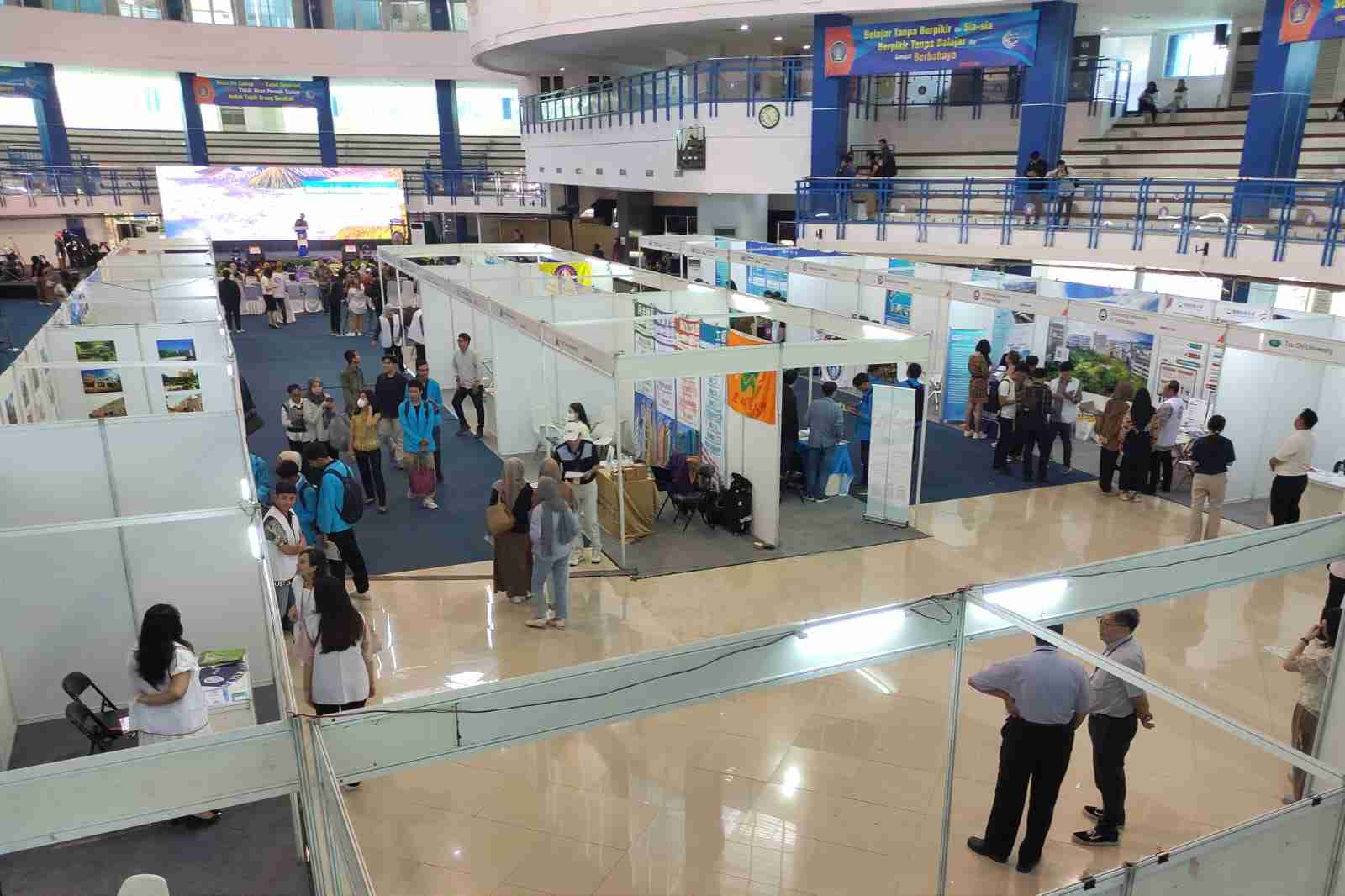 40 Perguruan Tinggi Taiwan dan Indonesia Gelar Expo Pendidikan di Graha Polinema