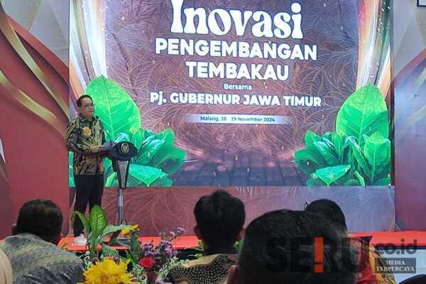 Pj Gubernur Jatim Apresiasi Petani Tembakau Kopi Kakao, Atas Kontribusi DBHCHT
