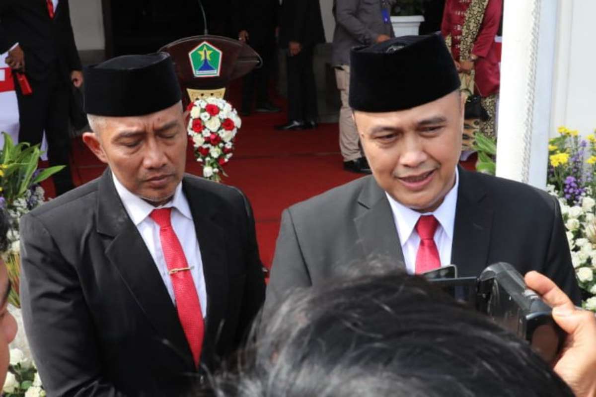Pj Wali Kota Malang, Iwan Kurniawan ST MTIwan Kurniawan ST MT menjelaskan kep)ada awak media. (pro) - Dukungan Pj. Walikota Malang untuk FMIX: Manifestasi Kreativitas Kota Malang dan Langkah Menuju UNESCO