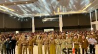 Pj Wali Kota dan jajarannya beserta Ketua RW se-Kota Malang. (ws12) - Pj Wali Kota Malang Ajak Ketua RW Sukseskan Pilkada Serentak