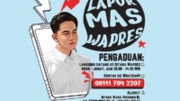 Poster Pengaduan 'Lapor Mas Wapres' Gibran sediakan layanan pengaduan di Istana dan WhatsApp. (ist) - 'Lapor Mas Wapres' Gibran Sediakan Layanan Pengaduan di Istana dan WhatsApp