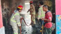 Ditinggal Pergi, Sebuah Rumah di Tajinan Hangus Terbakar Karena Korsleting Listrik
