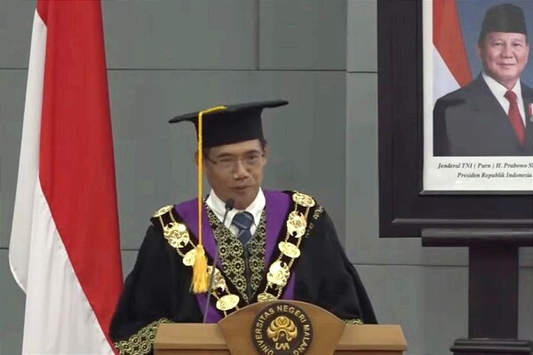 UM Kukuhkan Empat Guru Besar, Diharapkan Jadi Inspirasi Sivitas Akademika
