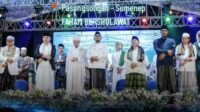 Ribuan Relawan FAHAM Sumenep Bersholawat Bersama Majelis Sholawat At-Taufik Sampang