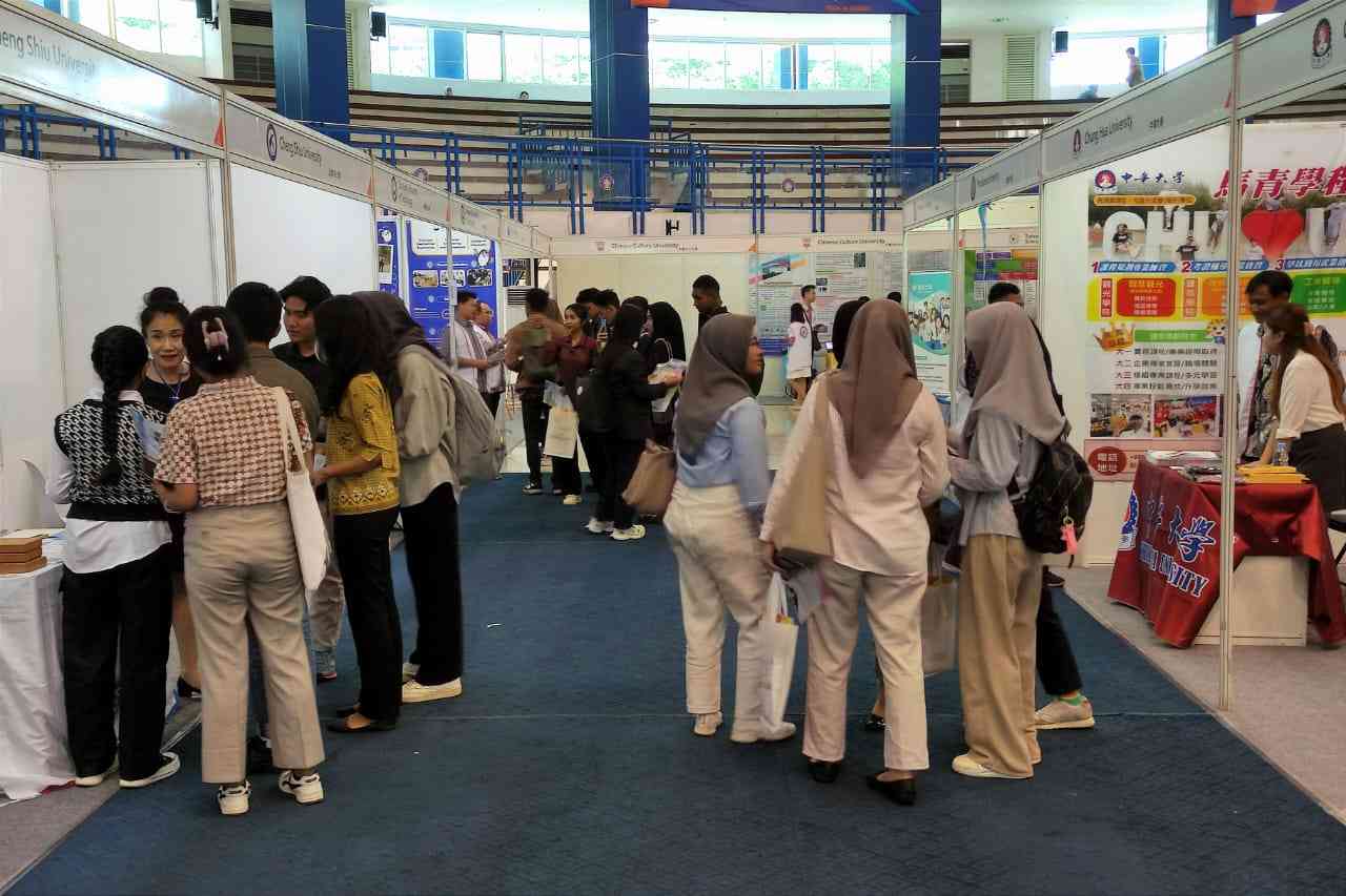 40 Perguruan Tinggi Taiwan dan Indonesia Gelar Expo Pendidikan di Graha Polinema