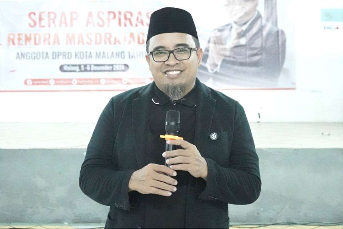 Anggota Komisi C DPRD Kota Malang, Rendra Masdrajad Safaat. (ist) - Rendra Masdrajad Safaat Respons Penataan Parkir di Kawasan Kayutangan Heritage