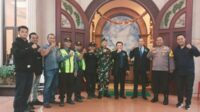Babinsa Bareng Monitoring Ibadah Natal di Gereja GPDI Imanuel Pantekosta