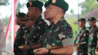 Dandim 0833 Hadiri Upacara Penyerahan Simbol Pleton Beranting Yudhawastu Pramukha Jaya