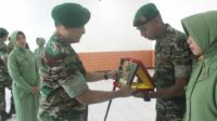 Dandim 0833 pimpin Korps Raport Pindah Satuan Pama Kodim 0833/Kota Malang. (ist) - Dandim 0833 Pimpin Korps Raport Pindah Satuan Pama Kodim 0833/Kota Malang