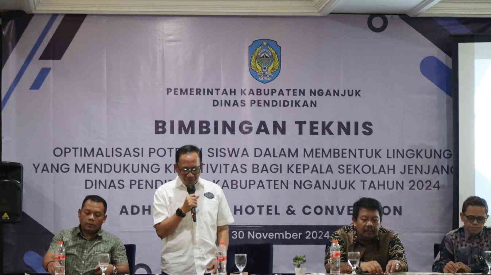 Dindik Kabupaten Ngajuk Menggelar Bimtek tentang Optimalisasi Potensi Siswa