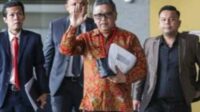 Hasto Kristiyanto ditetapkan sebagai tersangka oleh KPK. (ist) - Manuver Hasto Kristiyanto, Titipkan Dokumen Rahasia dan Klaim Skandal Besar