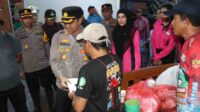 Kapolres Malang Tinjau Langsung Lokasi Bencana Banjir Sumbermanjing Wetan
