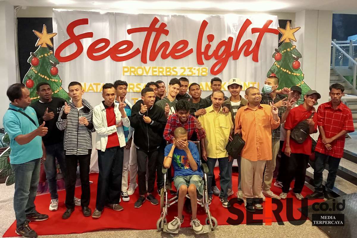 Kebahagiaan anak panti se-Malang Raya saat merayakan Natal 2024. (Seru.co.id/afi) - Kebahagiaan dan Kebersamaan 1.000 Anak Panti Rayakan Natal 2024