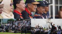 HUT PGRI di Batu Makin Seru dengan Senam Sehat dan Trofeo Sepak Bola