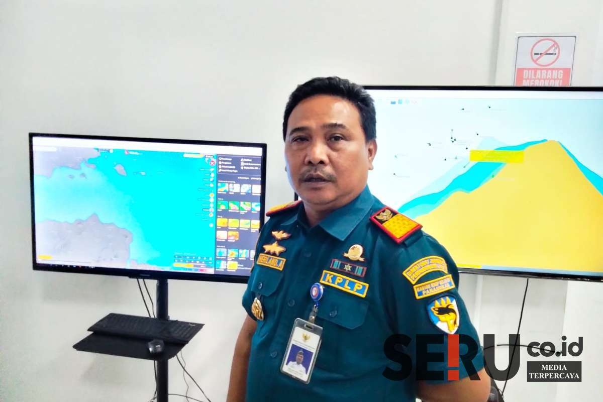Kepala Kantor KSOP kelas IV Panarukan, Herland Aprilyanto. (Seru.co.id/aza) - Sempat Ditutup Akibat Cuaca Ekstrem, Pelabuhan Jangkar Sudah Beroperasi Kembali