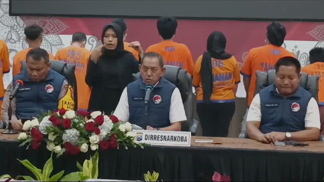 Anev Ditresnarkoba: Ungkap 30,18 Kg Sabu dan Amankan 1.048 Tersangka