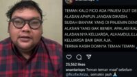 Komika Fico Fachriza. (ist) - Fico Fachriza Klarifikasi Alasan Meminjam Uang ke Banyak Artis