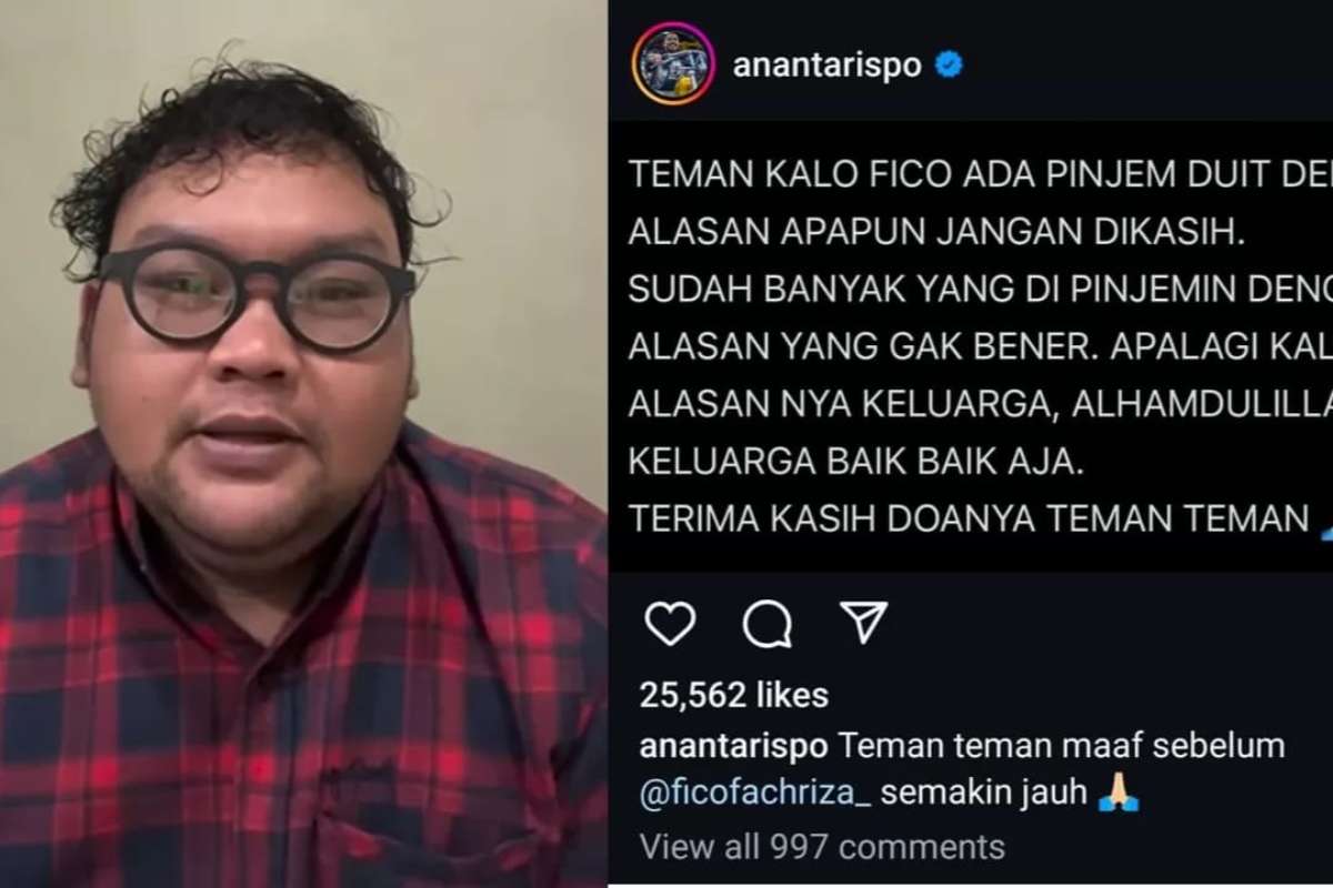 Komika Fico Fachriza. (ist) - Fico Fachriza Klarifikasi Alasan Meminjam Uang ke Banyak Artis