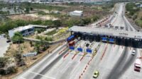 Kondisi Tol Warugunung jelang malam tahun baru. (ist) - Jasa Marga Prediksi Kenaikan Lalin Tahun Baru Meningkat 25-30 Persen