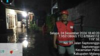 Hujan Intensitas Tinggi, Dua Desa di Kecamatan Pakis Dilanda Banjir