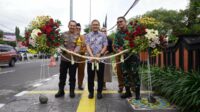 Peresmian pedestrian yang dilakukan di depan Rumah Dinas Wali Kota Batu. (ist) - Pemkot Batu Resmikan Jembatan dan Pedestrian di Penghujung Tahun