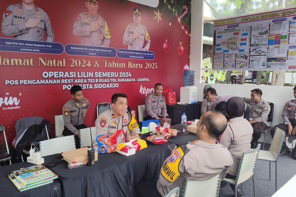 Polresta Sidoarjo Ungkap Titik Rawan Selama Nataru