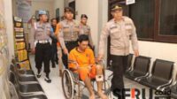 Polisi amankan pelaku beserta barang buktinya. (Seru.co.id/ams) - Operasi Asta Cita, Polres Trenggalek Ungkap 9 Kasus Peredaran Narkotika