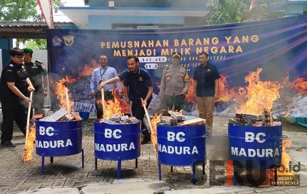 Sejak 2024, Madura Alami Kerugian 32,9 Miliar Akibat Peredaran Rokok Ilegal
