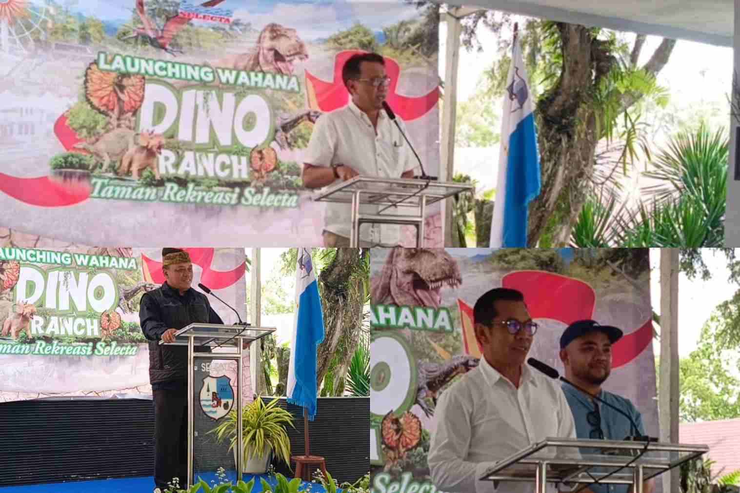Taman Rekreasi Selecta Batu Launching Wahana Dino Ranch, Gratis Bagi Pengunjung
