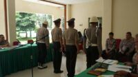 Situasi Sidang Disiplin dan Komisi Etik di Polres Batu. (ist) - Polres Batu Jadikan Gedung Tathya Dharaka sebagai Ruang Sidang Disiplin dan Komisi Etik