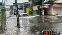 Wilayah Sidoarjo yang tergenang banjir. (sda1) - Wakil Ketua DPRD Sidoarjo: Normalisasi Sungai Terkendala Bangunan di Sepadan
