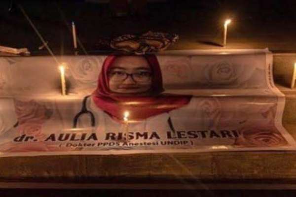 dr Aulia Risma ditemukan meninggal di kosnya di Semarang pada 12 Agustus 2024 akibat perundungan. (ist) - Polisi Tetapkan Tiga Tersangka Kasus Bullying dr Aulia Risma, Kaprodi hingga Senior Terlibat