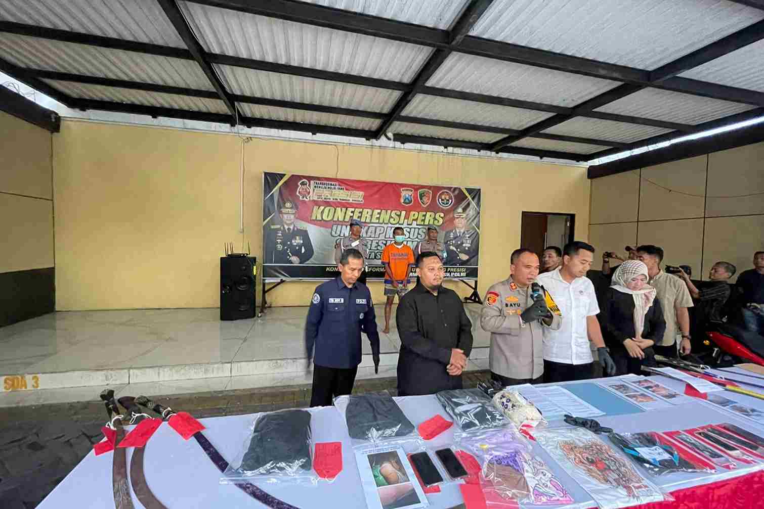 Polresta Sidoarjo Amankan Satpam Pelaku Pencabulan Anak