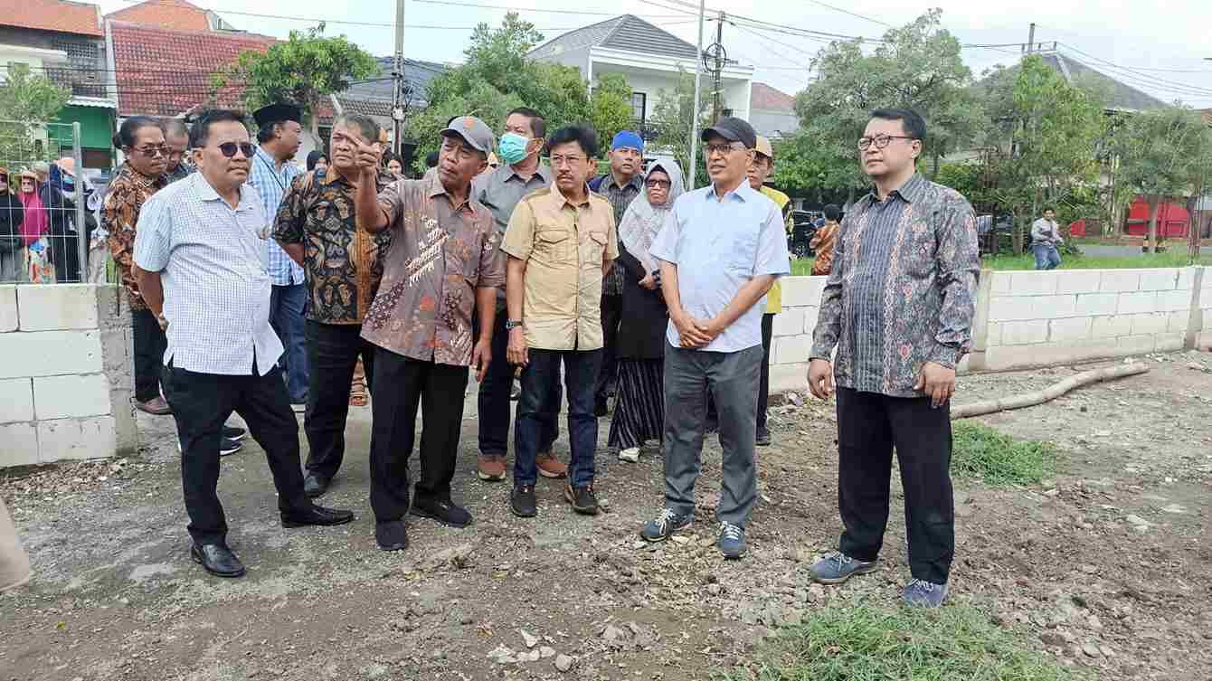 Warga Menolak Pembangunan Pasar Tanpa Izin di Pondok Maritim Indah Wiyung