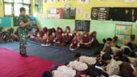 Babinsa Sukun Bekali Wawasan Kebangsaan dan Anti Bullying Siswa SDN Mulyorejo 1