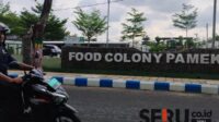 Food Colony tempat relokasi PKL yang ada di Jl Kesehatan. (Seru.co.id) - Bangunan Food Colony Tidak Susuai Kesepakatan Bersama PKL, Kadiskop dan Sekda Enggan Berkomentar